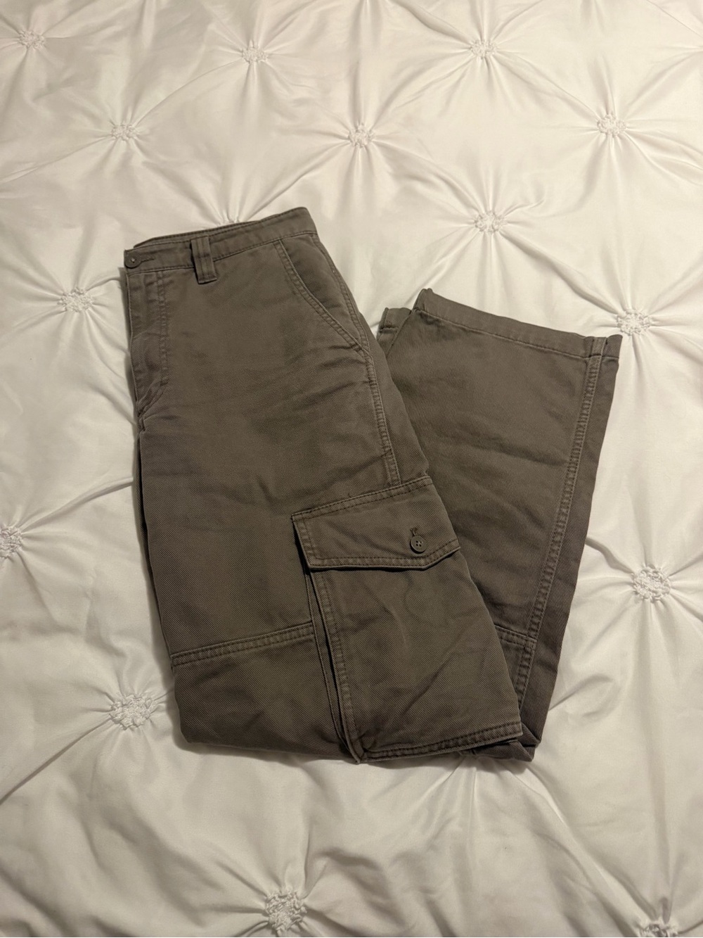 aritzia tna cargo wide leg pants